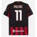 AC Milan Christian Pulisic #11 Hjemmedrakt 2025-26 Korte ermer